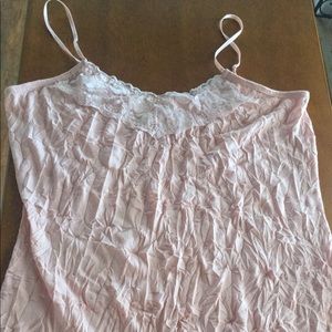 Maurice’s Light Peach Crinkle Cami XL
